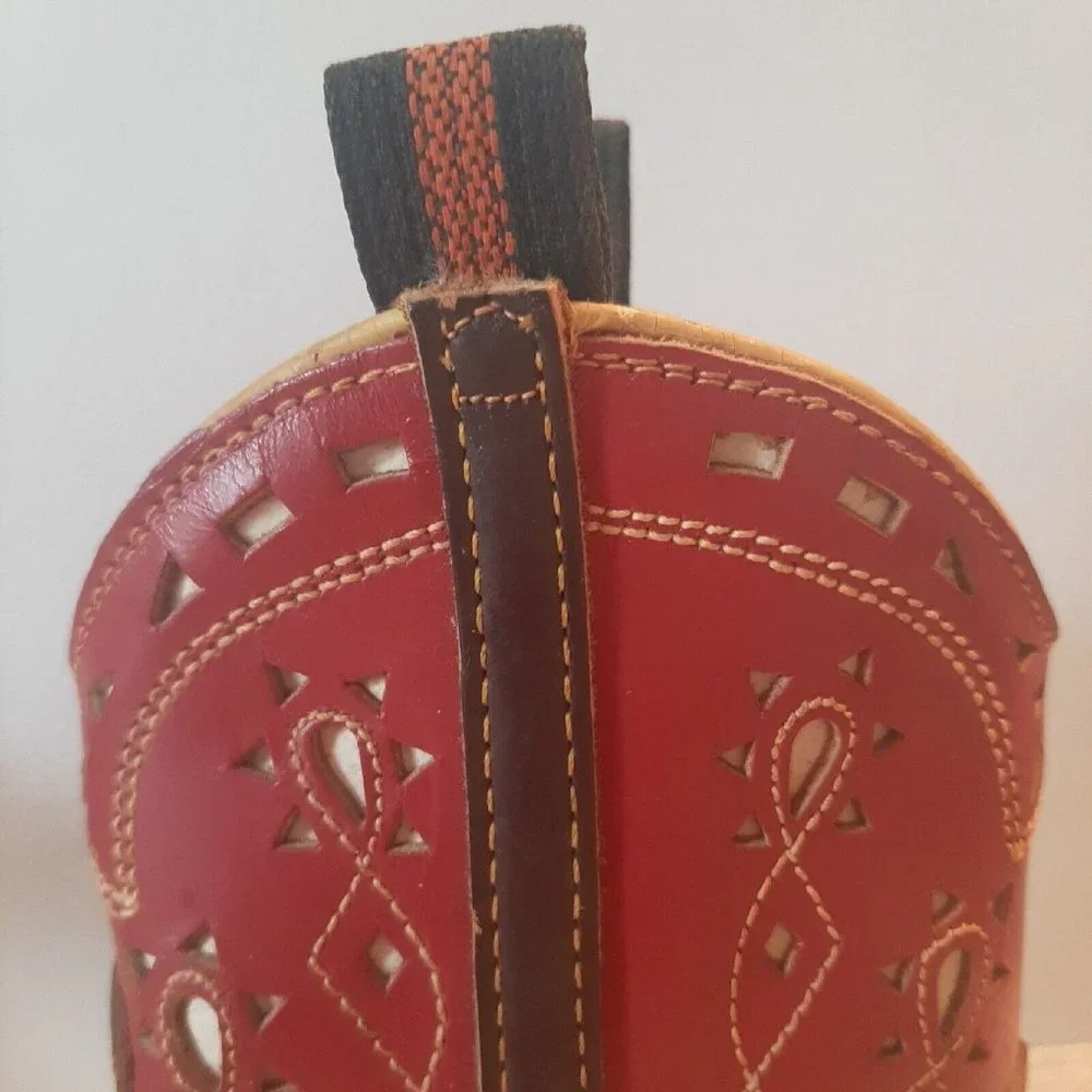 Single Small Neolite Leather Boot Pencil Holder? Prop New Pristine
